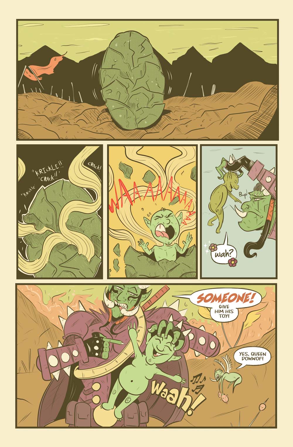 Worrywart page 1